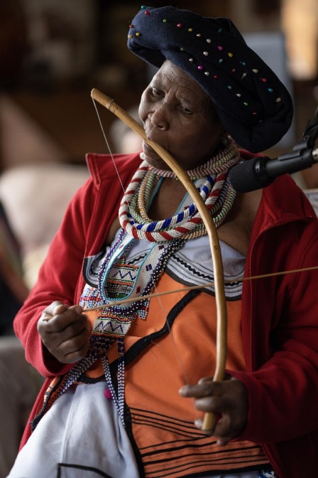 Figure 1. Traditional musical bow (Xhosa uhadi, South Africa).