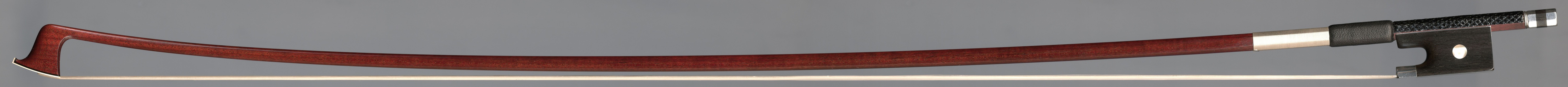 T. M. G. – Kopie nach F. N. Voirin, silbermontiert, Ebenholzfrosch, geteiltes Beinchen, runde Stange (Beispielfoto).